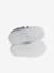 Baskets scratchées cuir enfant collection maternelle blanc+framboise 5 - vertbaudet enfant 