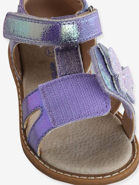 Sandales scratchées bébé violet 6 - vertbaudet enfant 