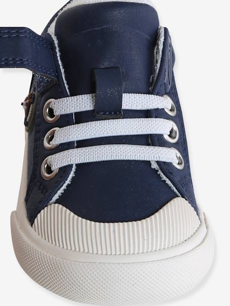 Baskets lacets élastiqués et scratchées bébé marine 6 - vertbaudet enfant 