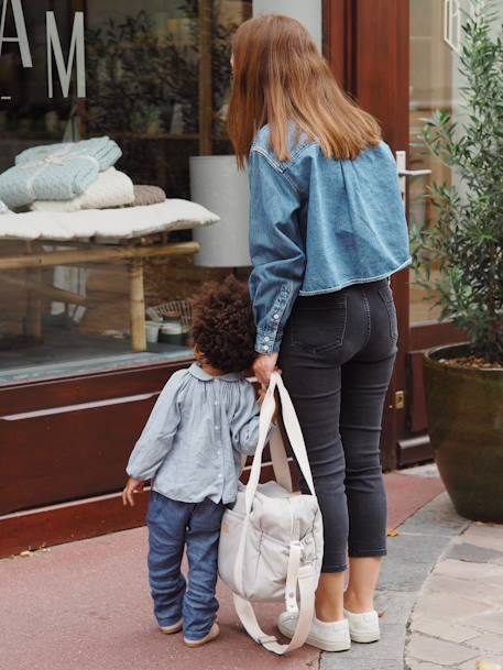 Sac à langer Paris Bleu+Dusty pink+gris chiné+Pearl grey 16 - vertbaudet enfant 