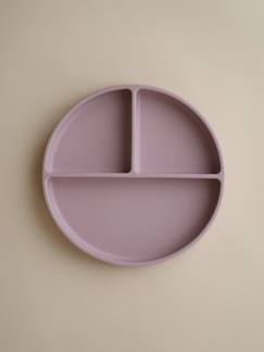 Puériculture-Repas-Vaisselle, coffret repas-Assiette compartimentée en silicone