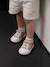 Baskets bébé fille synthétique lacets élastiqués et scratch or 1 - vertbaudet enfant 