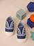 Baskets en toile bébé bleu chambray+bleu jean 1 - vertbaudet enfant 