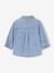 Chemise bébé en jean pressionnée personnalisable double stone 3 - vertbaudet enfant 