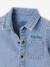 Chemise bébé en jean pressionnée personnalisable double stone 4 - vertbaudet enfant 