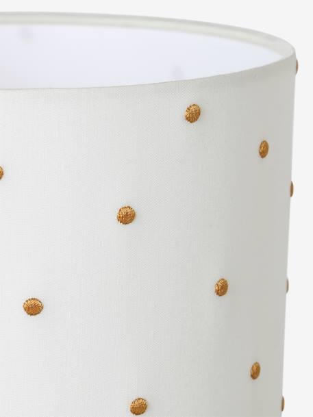 Lampe de chevet pois brodés écru 3 - vertbaudet enfant 