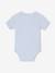 Lot de 3 bodies naissance manches courtes 'mon petit c½ur' bleu ciel 5 - vertbaudet enfant 