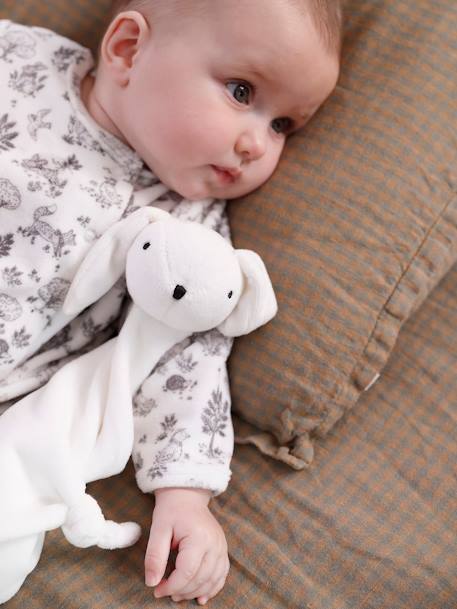 Coffret naissance pyjama bébé et doudou en velours écru 8 - vertbaudet enfant 