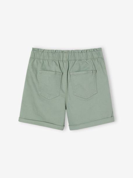 Short fille esprit tregging rose+vert sauge+violet 6 - vertbaudet enfant 