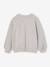 Sweat fille motif fantaisie écru+gris chiné+indigo 8 - vertbaudet enfant 