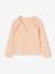 Gilet fille à volants cérémonie beige doré+écru+rose pâle+vert 7 - vertbaudet enfant 