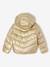 Doudoune fille légère à capuche effet brillant métallisé or+rose 4 - vertbaudet enfant 