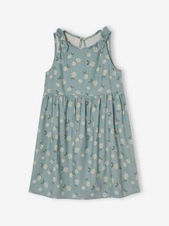 Robe sans manches imprimée à nouettes fille  - vertbaudet enfant