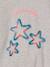 Sweat fille motif fantaisie écru+gris chiné+indigo 9 - vertbaudet enfant 