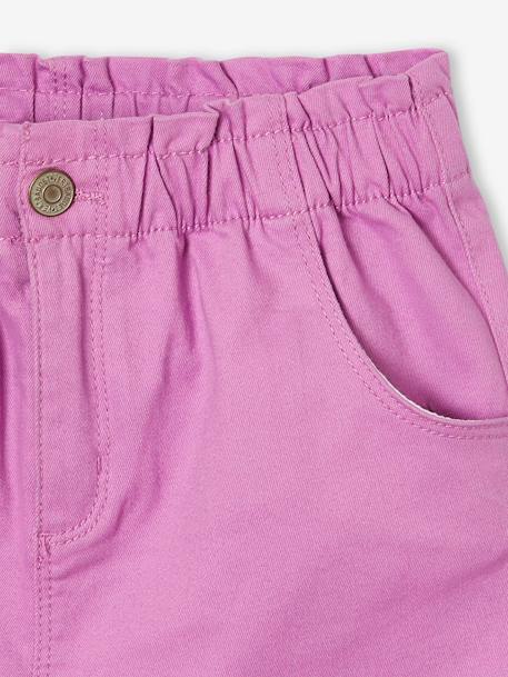 Short fille esprit tregging rose+vert sauge+violet 11 - vertbaudet enfant 