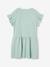 Robe motif fantaisie en relief fille bleu grisé 2 - vertbaudet enfant 