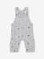 Salopette en molleton motifs marins bébé gris chiné 1 - vertbaudet enfant 