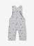 Salopette en molleton motifs marins bébé gris chiné 2 - vertbaudet enfant 