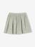 Jupe en broderie anglaise fille gaze de coton vert sauge 2 - vertbaudet enfant 