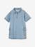 Robe en jean fille bleu clair 2 - vertbaudet enfant 