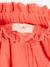 Pantacourt fille en gaze de coton anthracite+bleu+corail 15 - vertbaudet enfant 