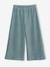 Pantalon fille large en velours anthracite+bleu grisé+blush+écru+kaki+marron+prune+rose 8 - vertbaudet enfant 
