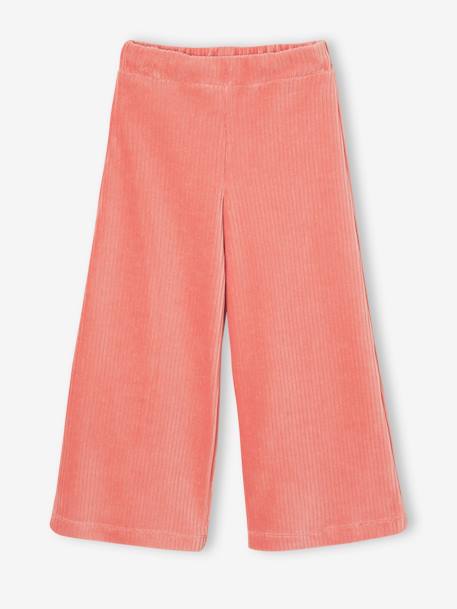 Fille-Pantalon fille large en velours 
