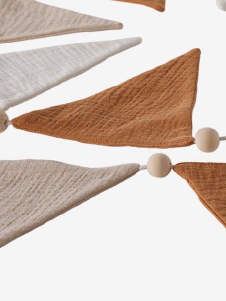 Guirlande fanions en gaze de coton cannelle 5 - vertbaudet enfant 