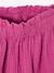 Jupe fille en gaze de coton beige+bleu grisé+rose+vert sauge+vieux rose+violet 26 - vertbaudet enfant 