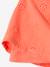 Blouse en gaze de coton brodée fille blanc+corail 8 - vertbaudet enfant 