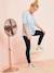 Skinny de grossesse en toile stretch Marron chocolat+noir 6 - vertbaudet enfant 