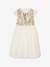 Robe cérémonie en sequins et tulle pailleté fille or 2 - vertbaudet enfant 