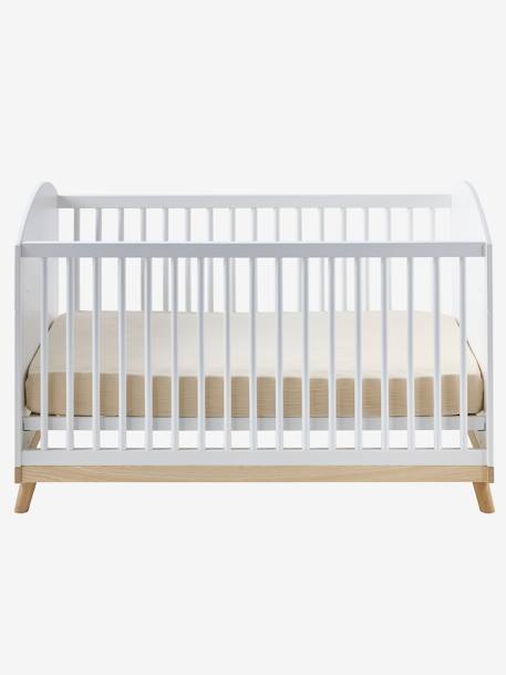 Lit bébé évolutif 70x140 cm CONFETTI blanc 9 - vertbaudet enfant 