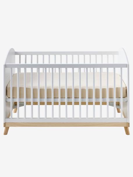 Lit bébé évolutif 70x140 cm CONFETTI blanc 10 - vertbaudet enfant 