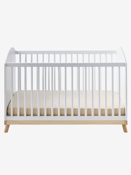Lit bébé évolutif 70x140 cm CONFETTI blanc 8 - vertbaudet enfant 