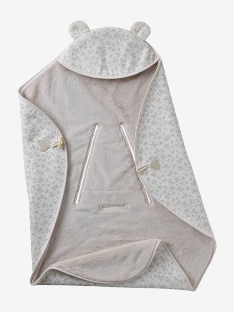 Plaid bébé à capuche en molleton, doublé peluche Hygge 6 - vertbaudet enfant 
