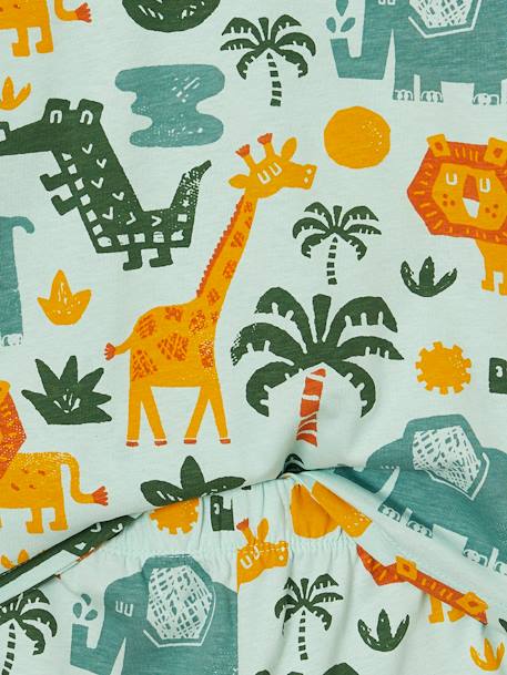 Lot de 2 pyjashorts garçon savane bleu pétrole 8 - vertbaudet enfant 