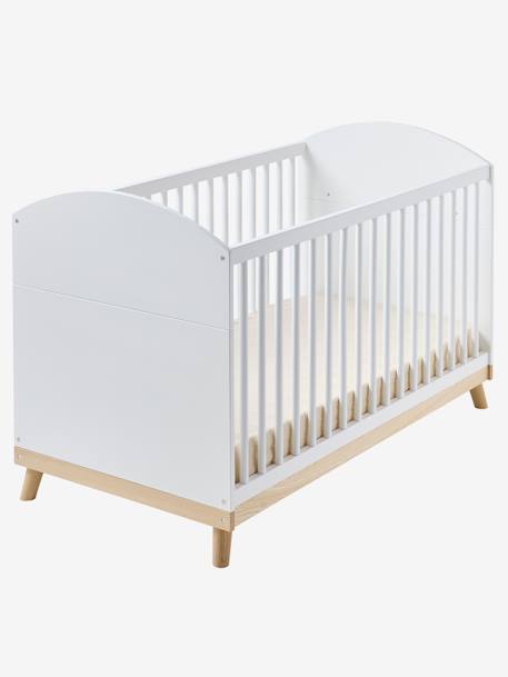 Lit bébé évolutif 70x140 cm CONFETTI blanc 6 - vertbaudet enfant 