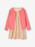 Ensemble fille robe + gilet mauve+rose+rose imprimé 8 - vertbaudet enfant 