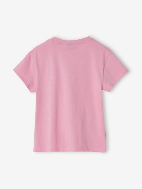 Tee-shirt The Rolling Stones fille pivoine 2 - vertbaudet enfant 