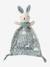 Doudou plat lapin personnalisable + hochet en mallette Dans les bois 7 - vertbaudet enfant 