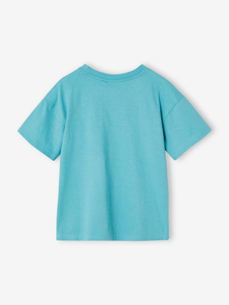 T-Shirt One Piece Logo bleu grisé 2 - vertbaudet enfant 
