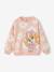 Sweat Pat Patrouille à fleurs fille motif Stella rose poudré 2 - vertbaudet enfant 