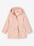 Parka fille 3 en 1 à capuche rose pâle 10 - vertbaudet enfant 