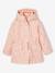 Parka fille 3 en 1 à capuche rose pâle 9 - vertbaudet enfant 
