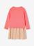 Ensemble fille robe + gilet mauve+rose+rose imprimé 13 - vertbaudet enfant 
