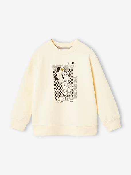 Sweat Disney Mickey Street garçon écru 2 - vertbaudet enfant 