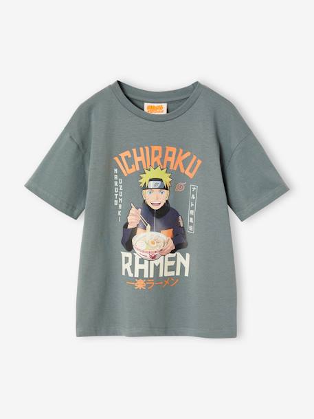 T-shirt Ramen bleu grisé 1 - vertbaudet enfant 