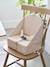 Rehausseur de chaise beige imprimé+Cherry+dans les bois+green forest+gris+Minisaurus+Mon coeur+Oies+rayé blanc 13 - vertbaudet enfant 