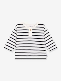 -Tee-shirt rayé manches longues bébé